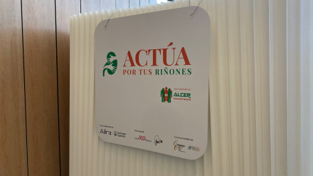 Campaña ALCER en Valladolid, en el centro comercial Rio Shopping