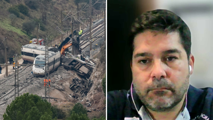 Santiago Rosendo, superviviente del Alvia: "¿Por qué nadie sabía que había otro tren? Un pasajero tuvo que ir andando por las vías para avisar a la Guardia Civil"