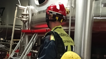 Accidente laboral en Valdepeñas