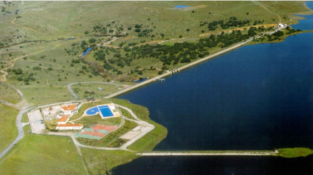 Embalse del Guadiloba en Cáceres