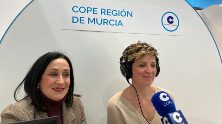 Isabel Pérez y Remedios Lajara en COPE Región de Murcia