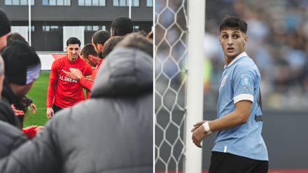 Andrés Ferrari en su primer día en mareo