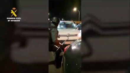 Espectacular detención a la entrada de Palencia