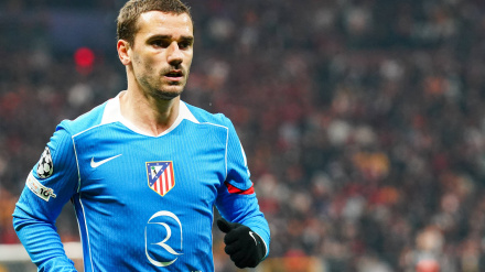 Antoine Griezmann se ha lesionado en el entrenamiento de este viernes.