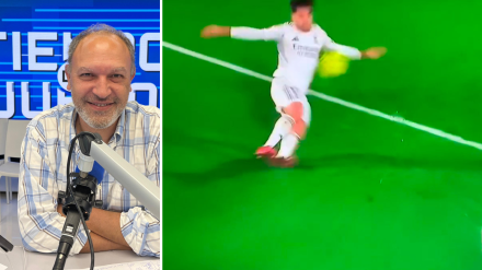 Pedro Martín, especialista arbitral de Tiempo de Juego, explica la jugada de la mano no pitada de Asencio