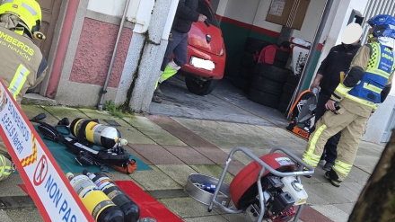 El taller en el que tuvo lugar el suceso está ubicado en la parroquia de Xuvia