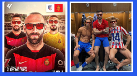 'Pique' entre Marcos Llorente y el Mallorca a raíz de las famosas gafas rojas