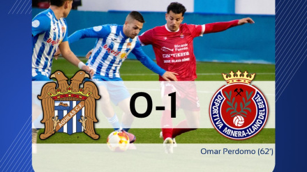 El Águilas FC cayó 0-1 contra la Deportiva Minera con un gol de Perdomo