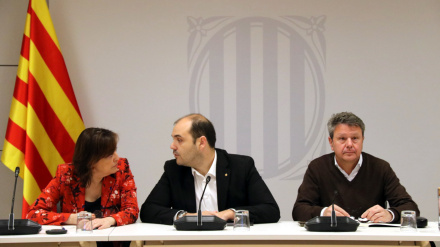 Este lunes ha comenzado una nueva reunión de seguimiento sobre la situación de Rodalies en la sede del Departament de Territori.