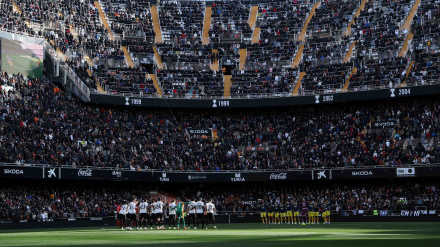 Valencia y Espanyol jugaron un vibrante partido el sábado pasado en Mestalla.