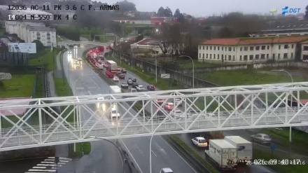 Retenciones en Alfonso Molina por un accidente en Palavea este lunes