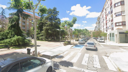 Calle París en Cáceres