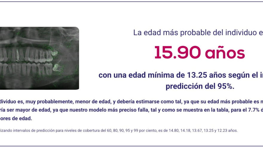 Desarrollan un sistema de IA capaz de estimar la edad legal de una persona con precisión