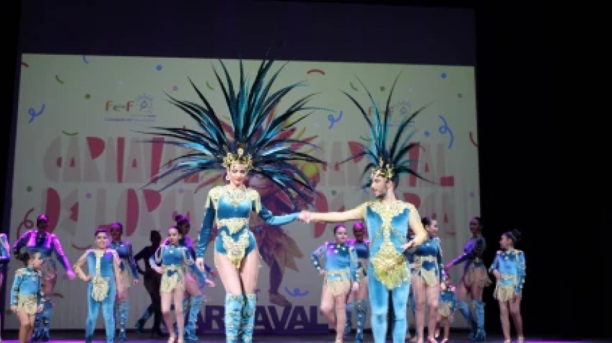 Imagen de archivo de una actuación de Carnaval en Lorca,