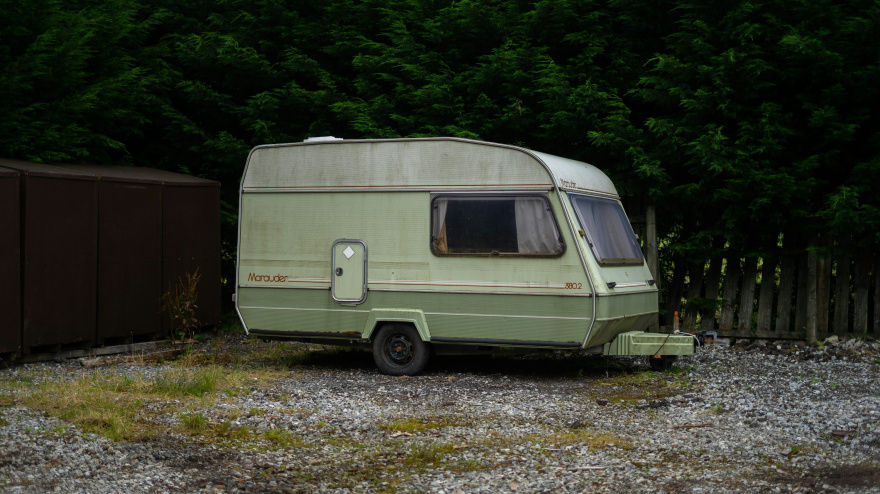 José vive desde hace dos años en una furgoneta