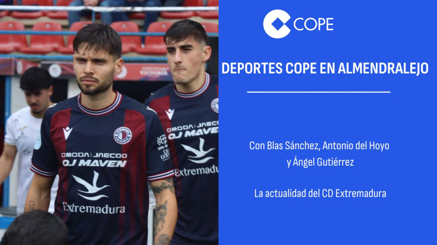 Cartela tertulia CD Extremadura