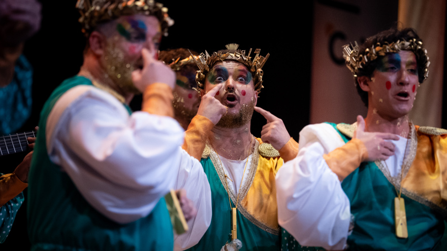 Comparsa 'La gracia divina' - Clasificatorias