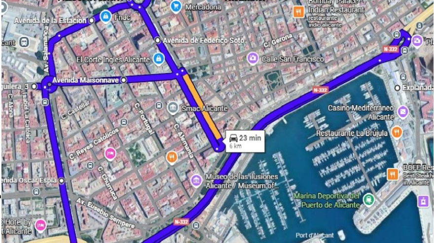 Carlos de Juan, edil de Movilidad: " Es recomendable usar vías alternativas y de circunvalación".