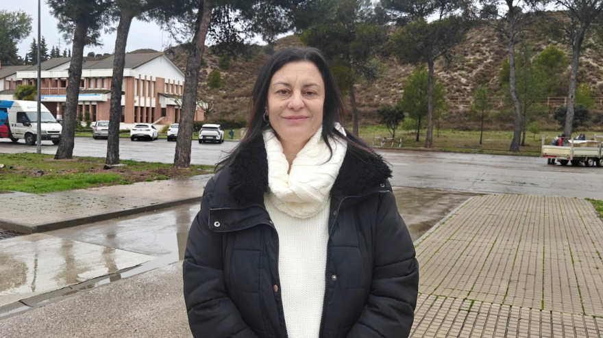 María Ángeles Roca, cabeza de lista del PAR por Huesca a las Cortes de Aragón