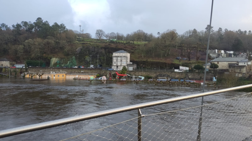 Club Fluvial inundado