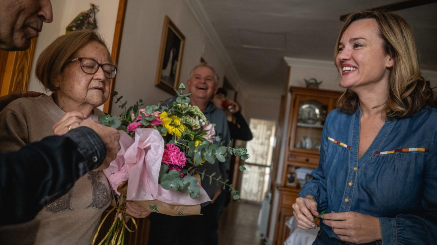 El momento 'Sorpresa Sopresa' de Pilar Alegría