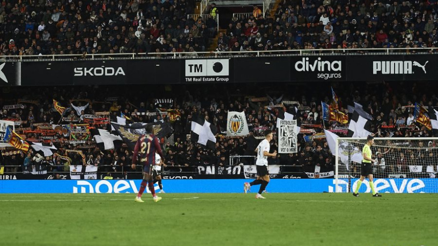 El derbi de la primera vuelta acabó con victoria del Valencia CF