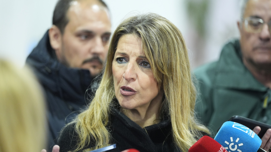 La ministra de Trabajo, Yolanda Díaz