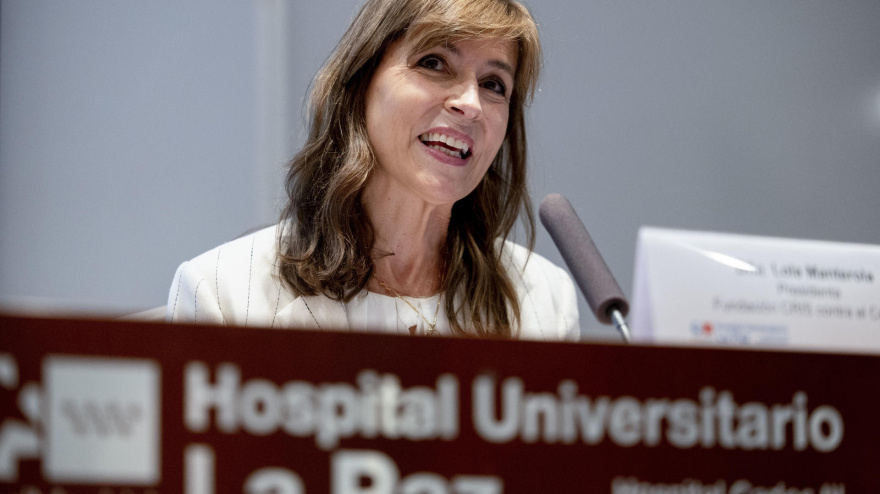 Lola Manterola, presidenta de la fundación CRIS Contra el Cáncer y superviviente de cáncer