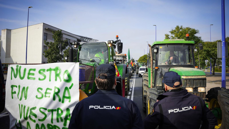 La tractorada de Sevilla será el próximo 10 de febrero