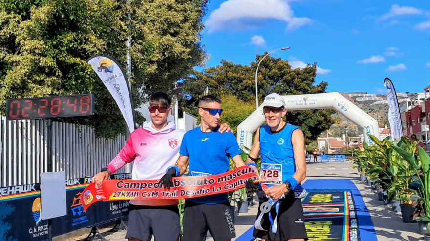 Juanfran Martín, segundo absoluto en el XIII Trail ‘Desafío de la Capitana’