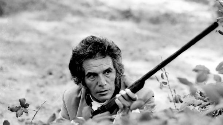 El actor Francisco Rabal en un rodaje en 1970