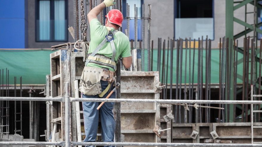 Trabajador de la construcción en españa