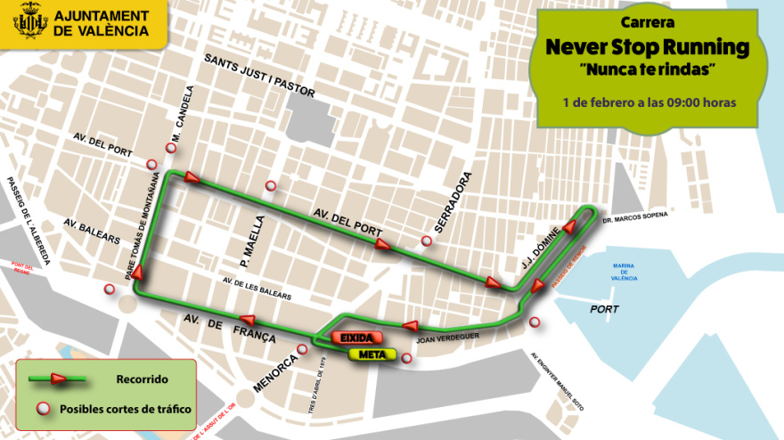 Trànsit Never stop running