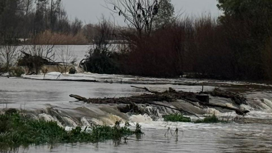 El azud de la Pesquera