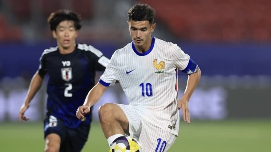 Benama, capitán de Francia Sub-20