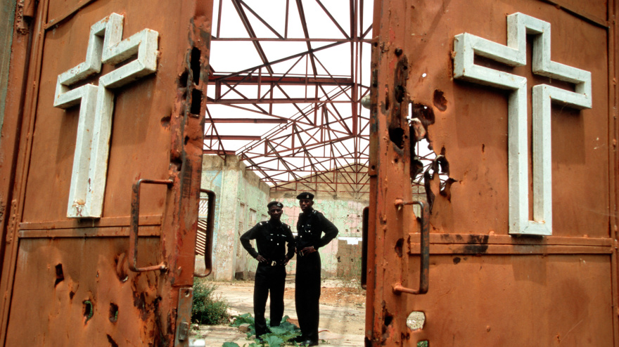 Los musulmanes radicales destruyeron este templo cristiano en Nigeria