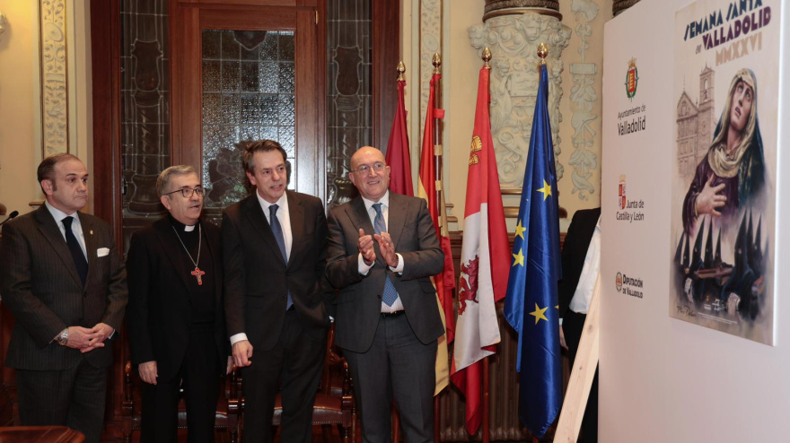 La Virgen de las Angustias protagoniza el nuevo cartel de la Semana Santa de Valladolid