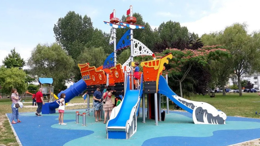 Área recreativa en el concello de Cabanas