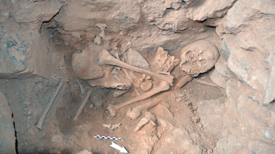 Cámara funeraria en Bocapucheros