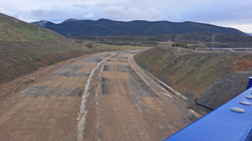 Las obras de la variante de Sabiñánigo están paralizadas