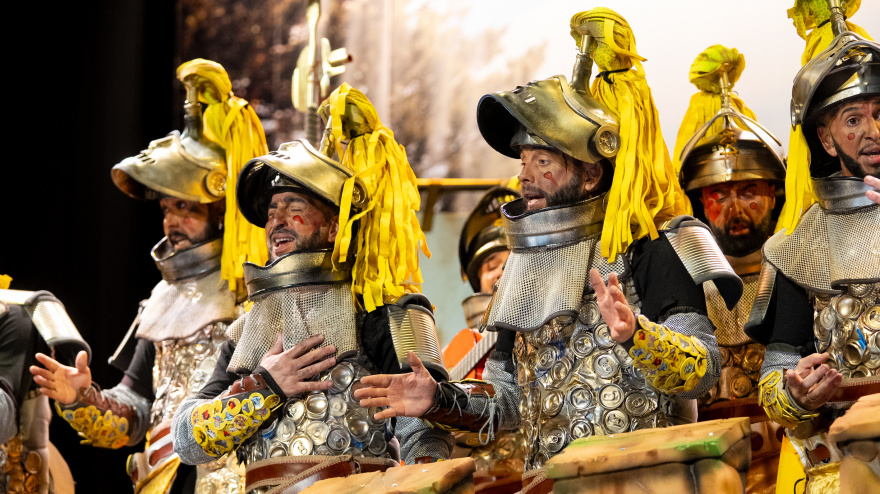 Chirigota 'Nos hemos venio arriba' - Cuartos de final