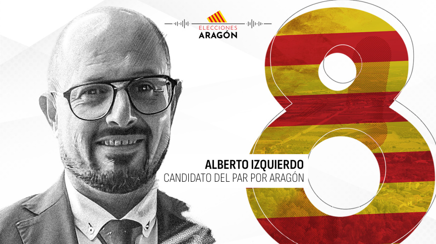 Alberto Izquierdo, candidato del PAR a la presidencia de Aragón