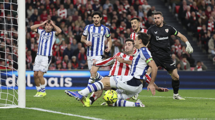 Athletic - Real Sociedad, 22ª jornada de Liga