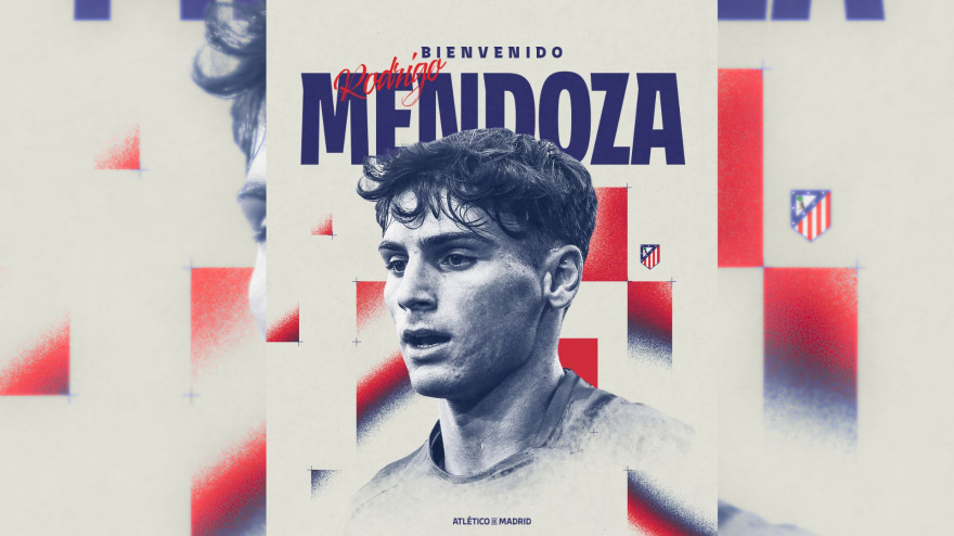 El Atlético de Madrid hace oficial el fichaje de Rodrigo Mendoza