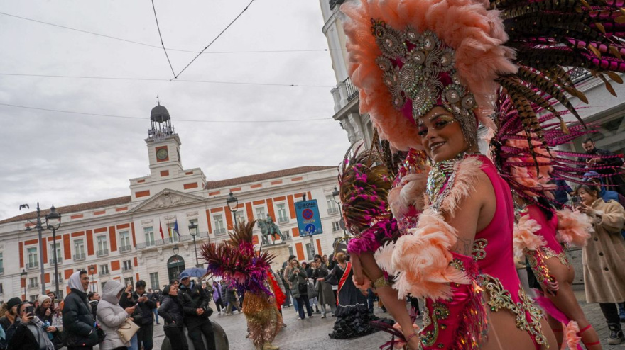 Desfile de Carnaval por Madrid