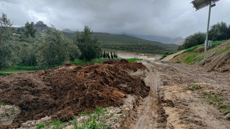 Estiércol en el Puente Jontoya