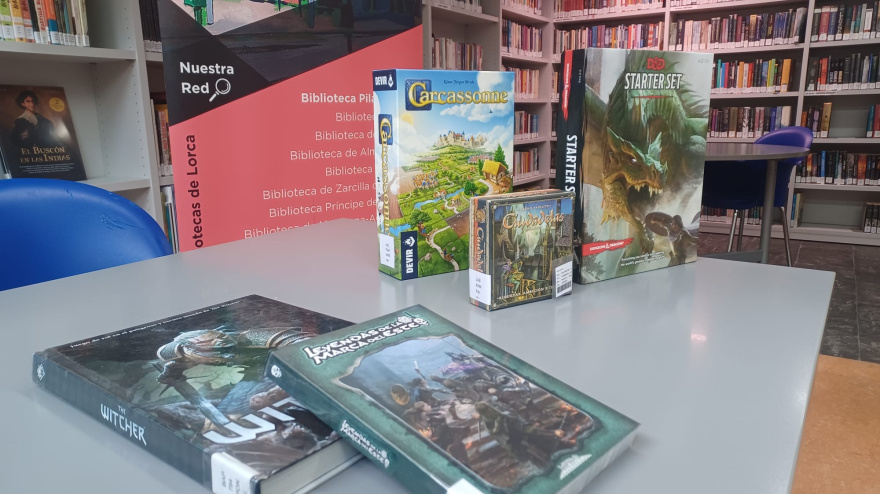 Juegos de Mesa en la Biblioteca de Lorca