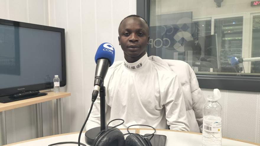 Ousmane, el joven inmigrante (19) que reconstruye su vida en Logroño y sobrevivió guiado por la fuerza de su voluntad y algo que él llama 'la mano de Dios'