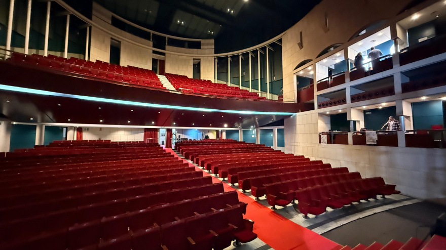 El Teatro López de Ayala esperaba esta mañana el regreso de las Murgas