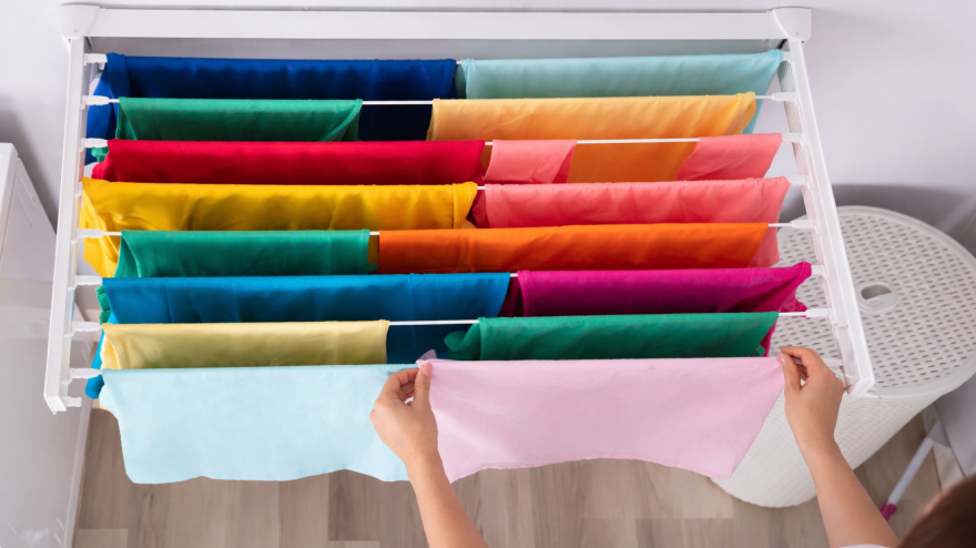 Secar la ropa sin secadora